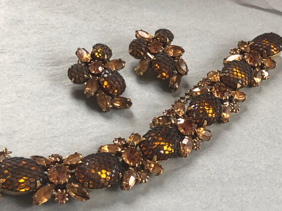 Kramer bracelet with matching earrings