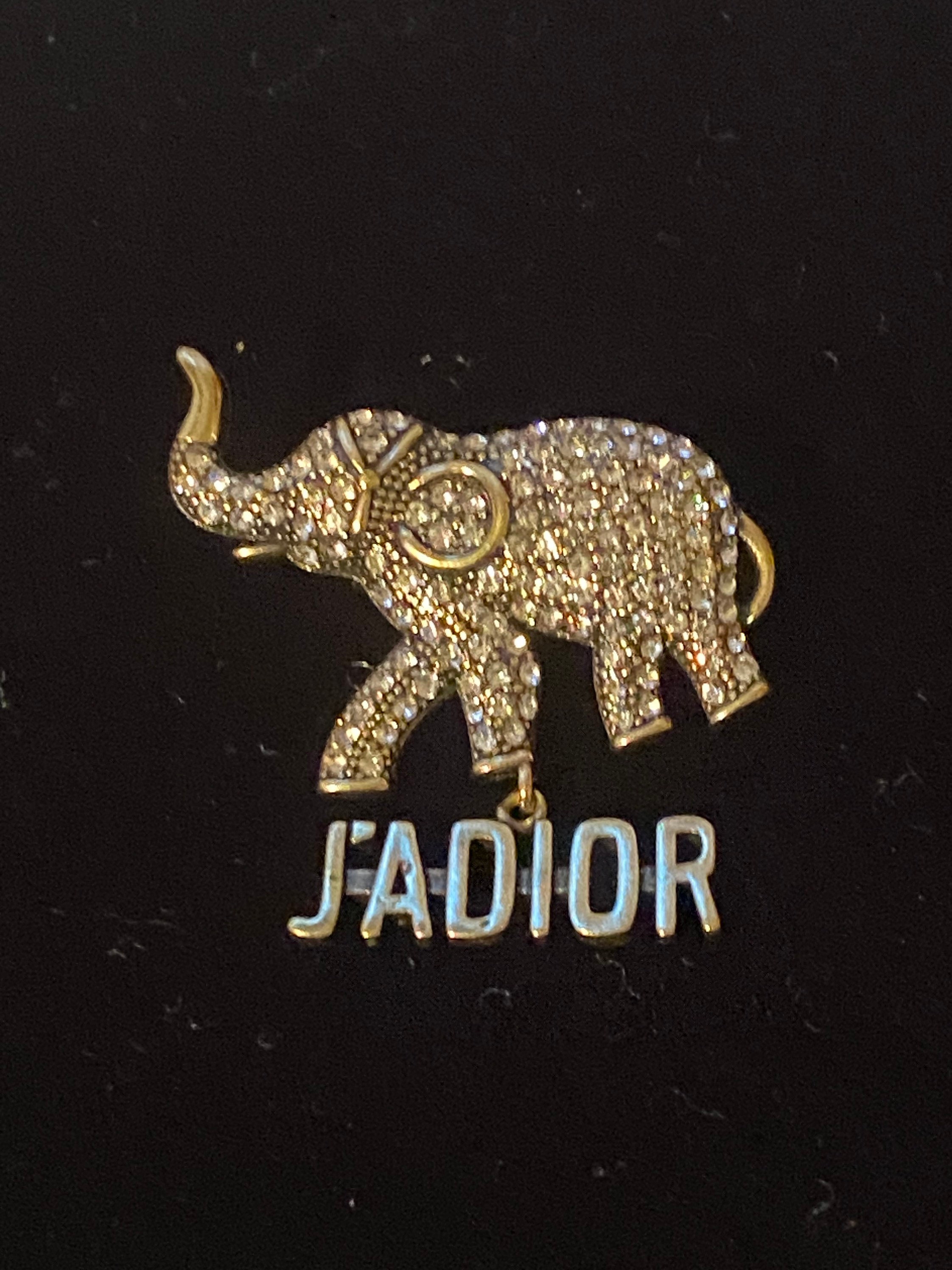 Dior elephant pin JADIOR delightful Etsy