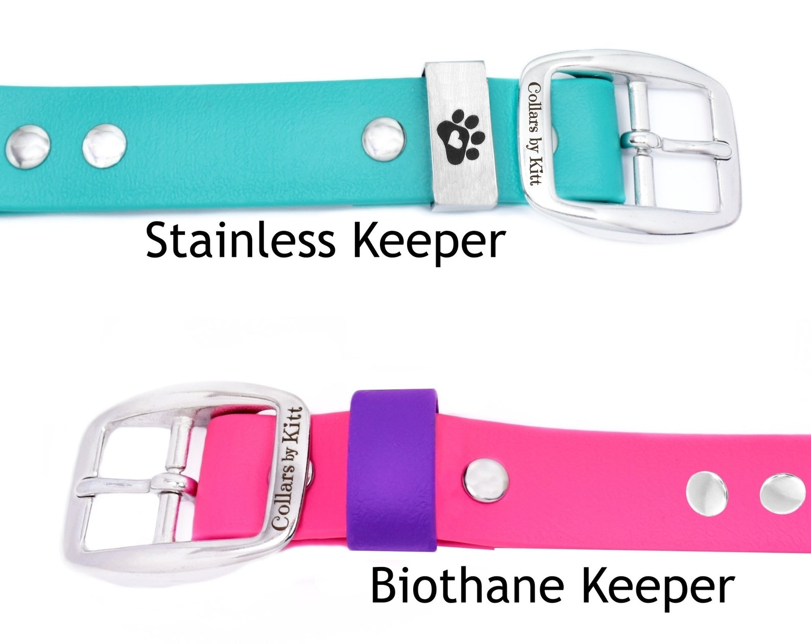 Biothane Martingale 100 Stainless Steel on Biothane Etsy