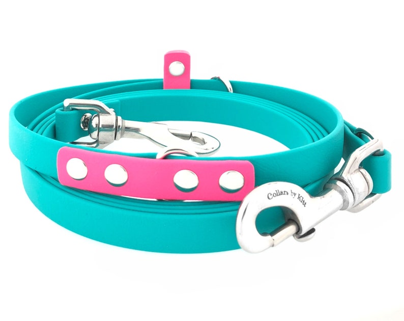 Hands Free Leash Biothane Waist Leash Waterproof Crossbody Etsy