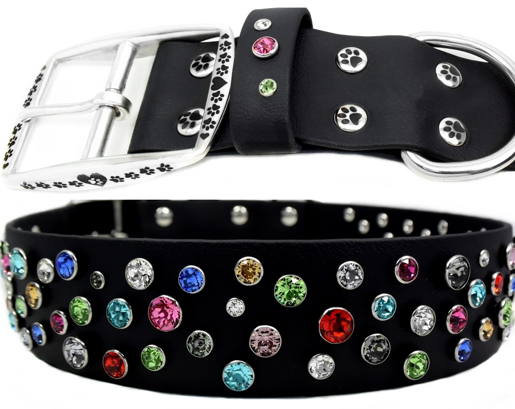 crystal dog collar