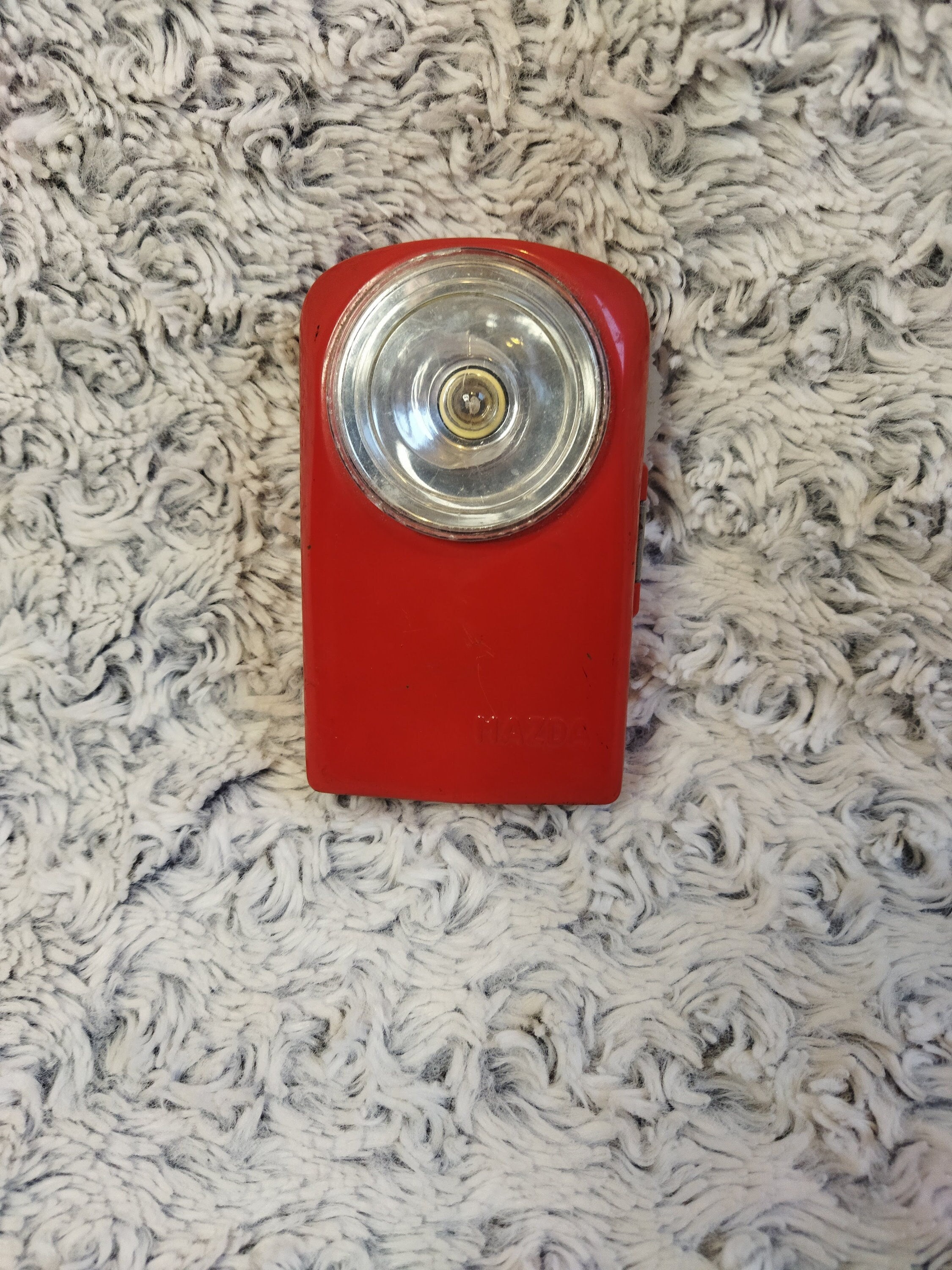 Lampe Torche Vintage Mazda - Lampe De Poche Ancienne, état Correct