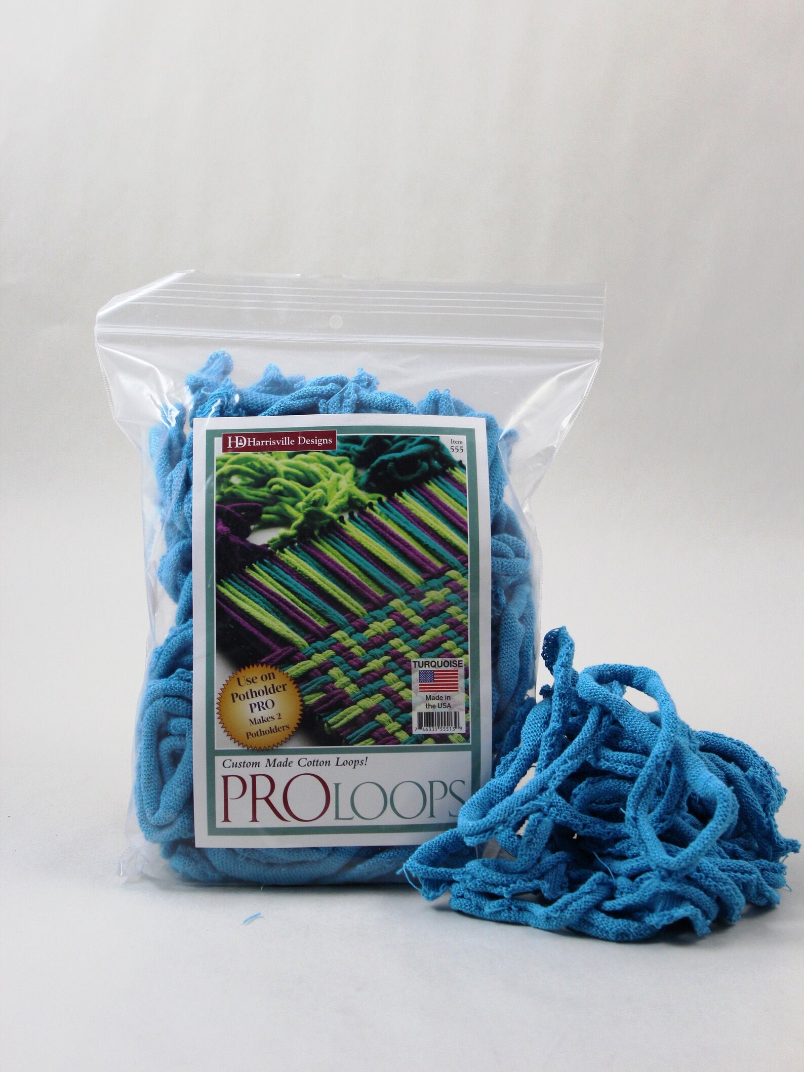 Pro Size Cotton Loops for Potholder Loom Turquoise Etsy