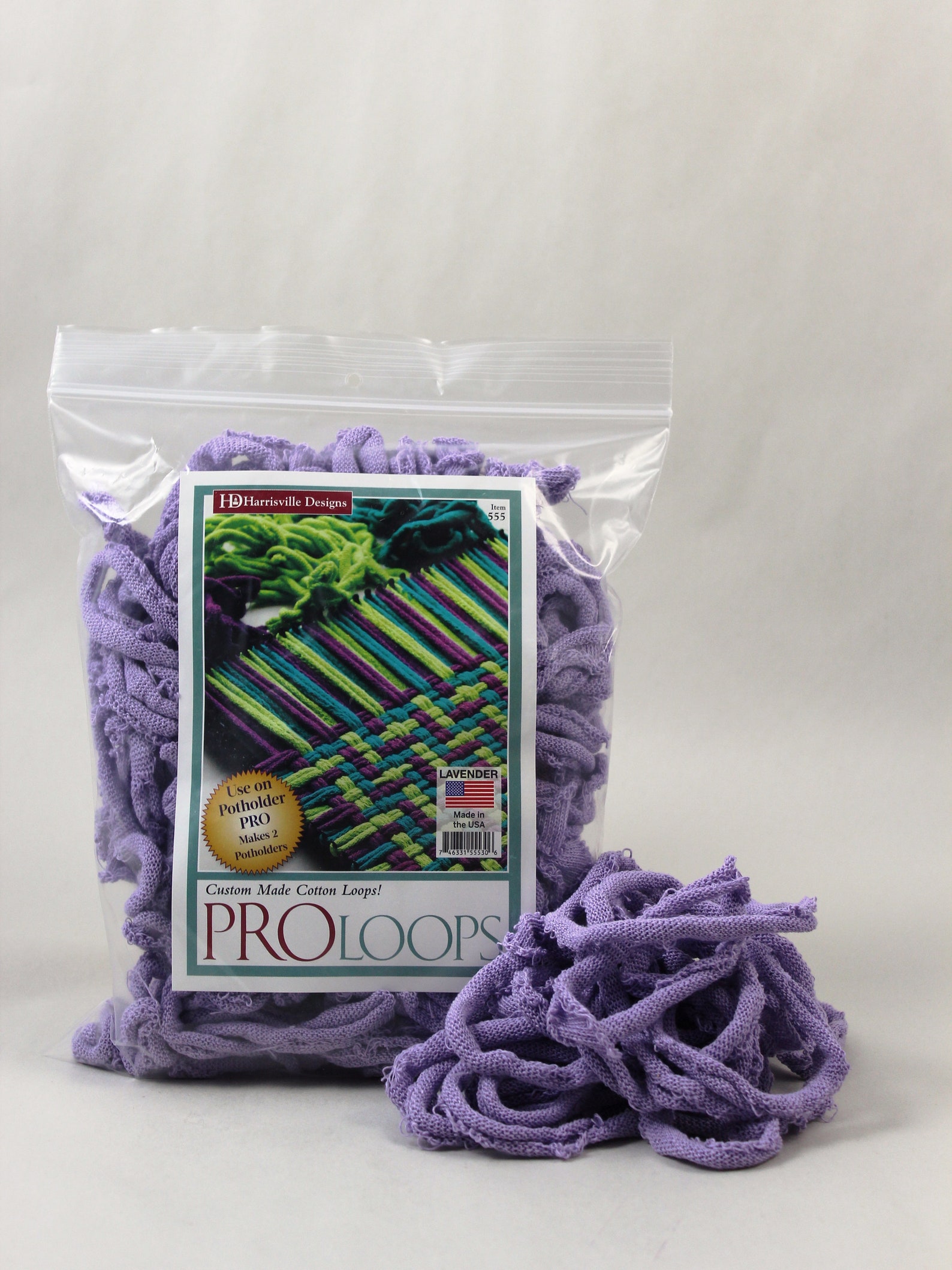 Pro Size Cotton Loops for Potholder Loom Lavender Etsy