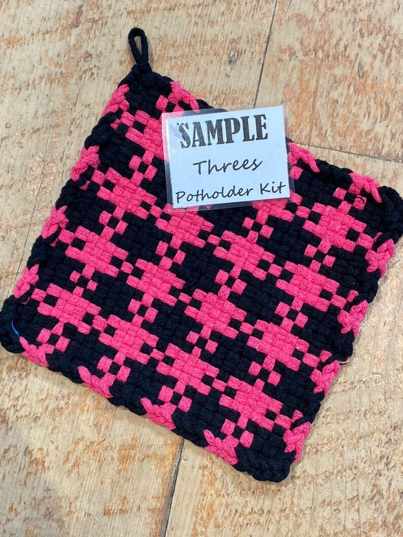 Potholder Pro Kit Threes Etsy