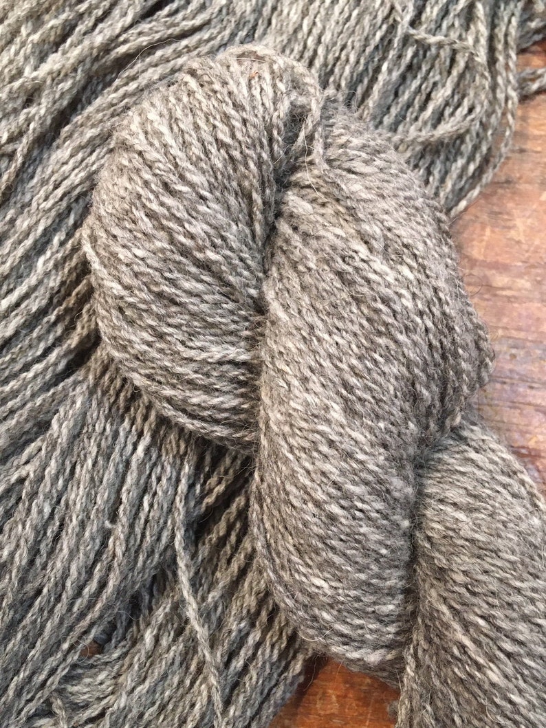 Grey Homestead Raised Alpaca and Merino Yarn