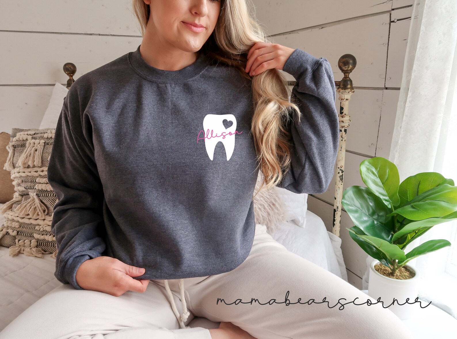 Dental Hygienist Crewneck Sweatshirt Personalized RDA Gift Etsy