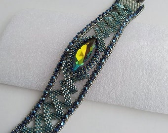 Instant Download - Avalon beaded bracelet tutorial