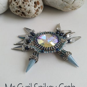 Instant Download - Mr Cyril Spikey Crab tutorial