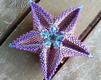 Instant download - Luz Del Mar star ornament TUTORIAL