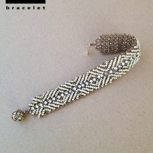 Instant Download - Nazka beaded bracelet tutorial