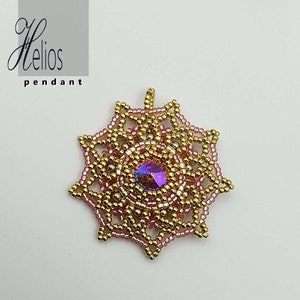 Instant download-Helios (Sun) pendant tutorial