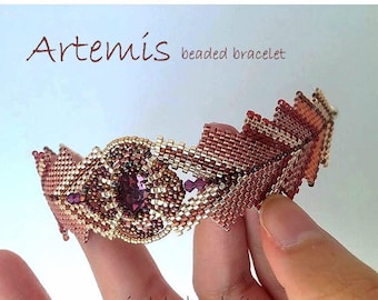 Instant Download - Artemis beaded bracelet Tutorial