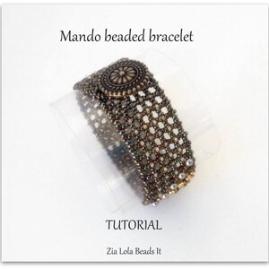 Instant download-Mando beaded bracelet tutorial image 4