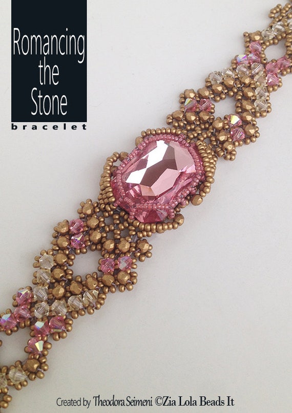 Instant Download Romancing the Stone Bracelet Tutorial Etsy