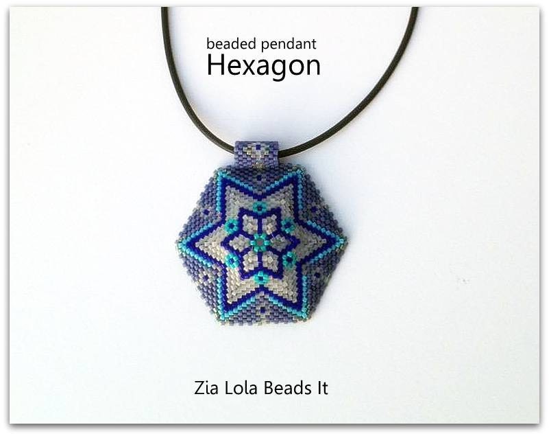 Instant Download- Snowflake Beaded Pendant Tutorial - Etsy