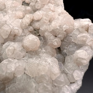 White Calcite Cluster Specimen with Fluorescence and Phosphorescence from Fujian, China 200G