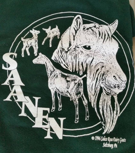 Saanen Dairy Goat Sweatshirt - image 3