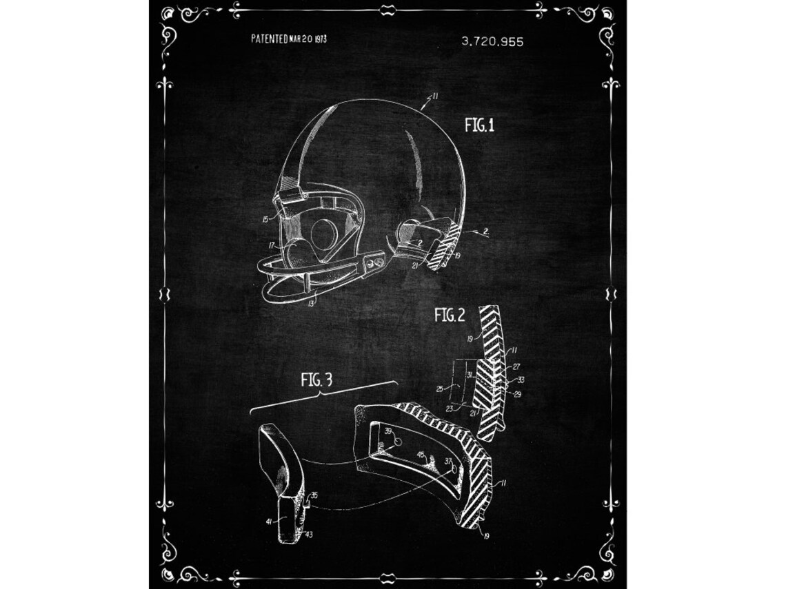 FOOTBALL Poster Football Wall Decor Football Art Football Etsy