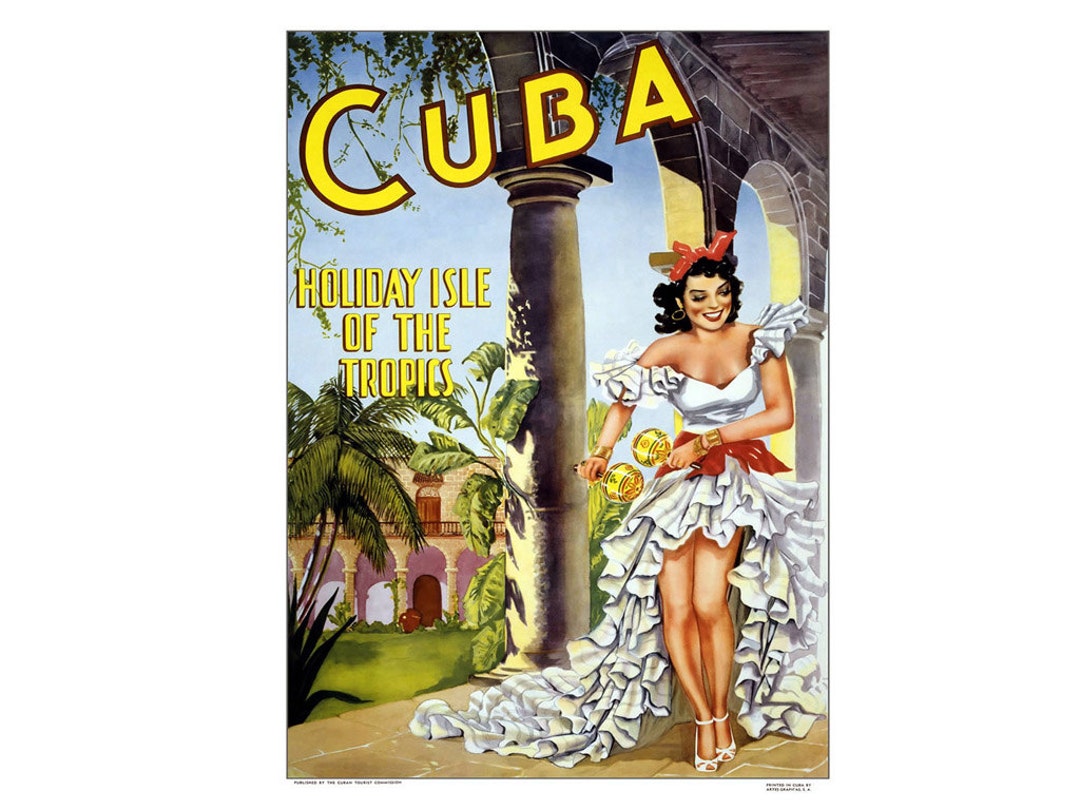 visit cuba poster