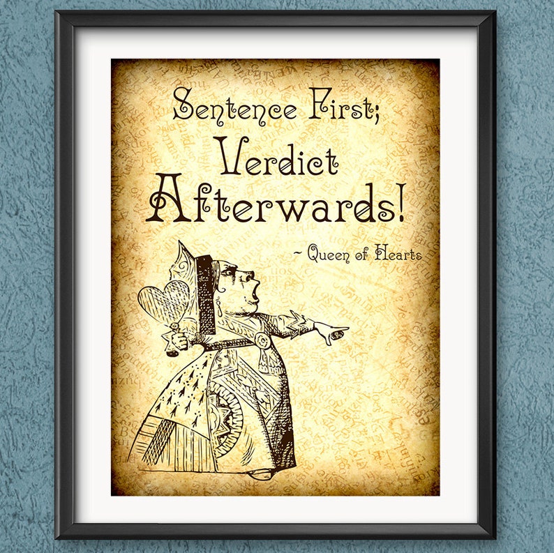 Printable Alice In Wonderland Decor Decorations Party Props Etsy