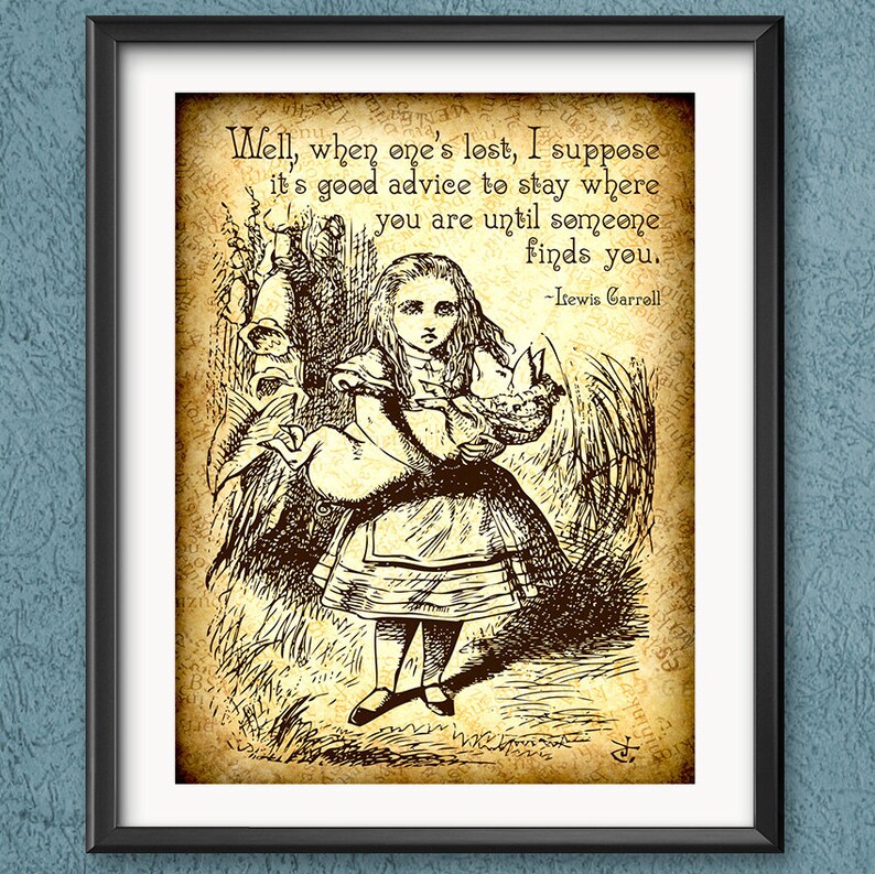 Printable Alice in Wonderland Decor Decorations Party Props Etsy