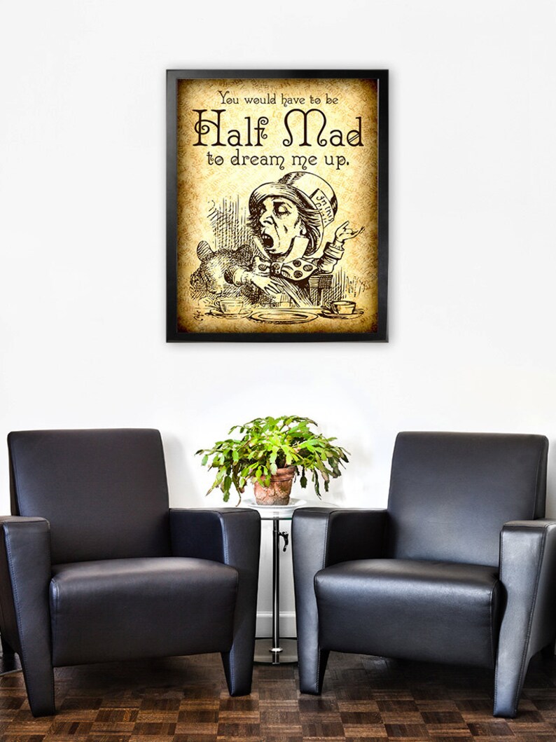 Printable Alice in Wonderland Decor Decorations Party Props Etsy