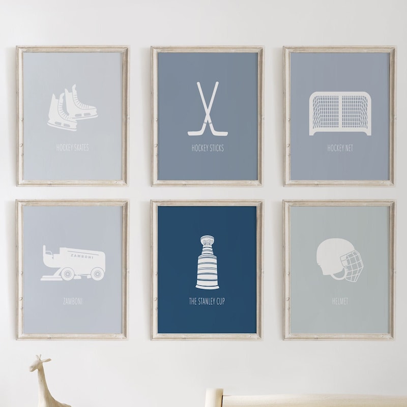 Hockey Nursery - Etsy