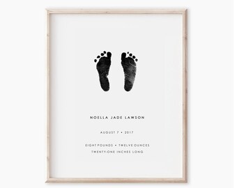 baby first footprint