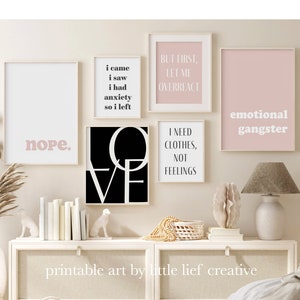 Teen Girl Room Decor, Teen Girl Wall Decor, Teen Room Art, Fashion Art Print, Funny Quotes Wall Art, Girls Room Decor, Printable Wall Art