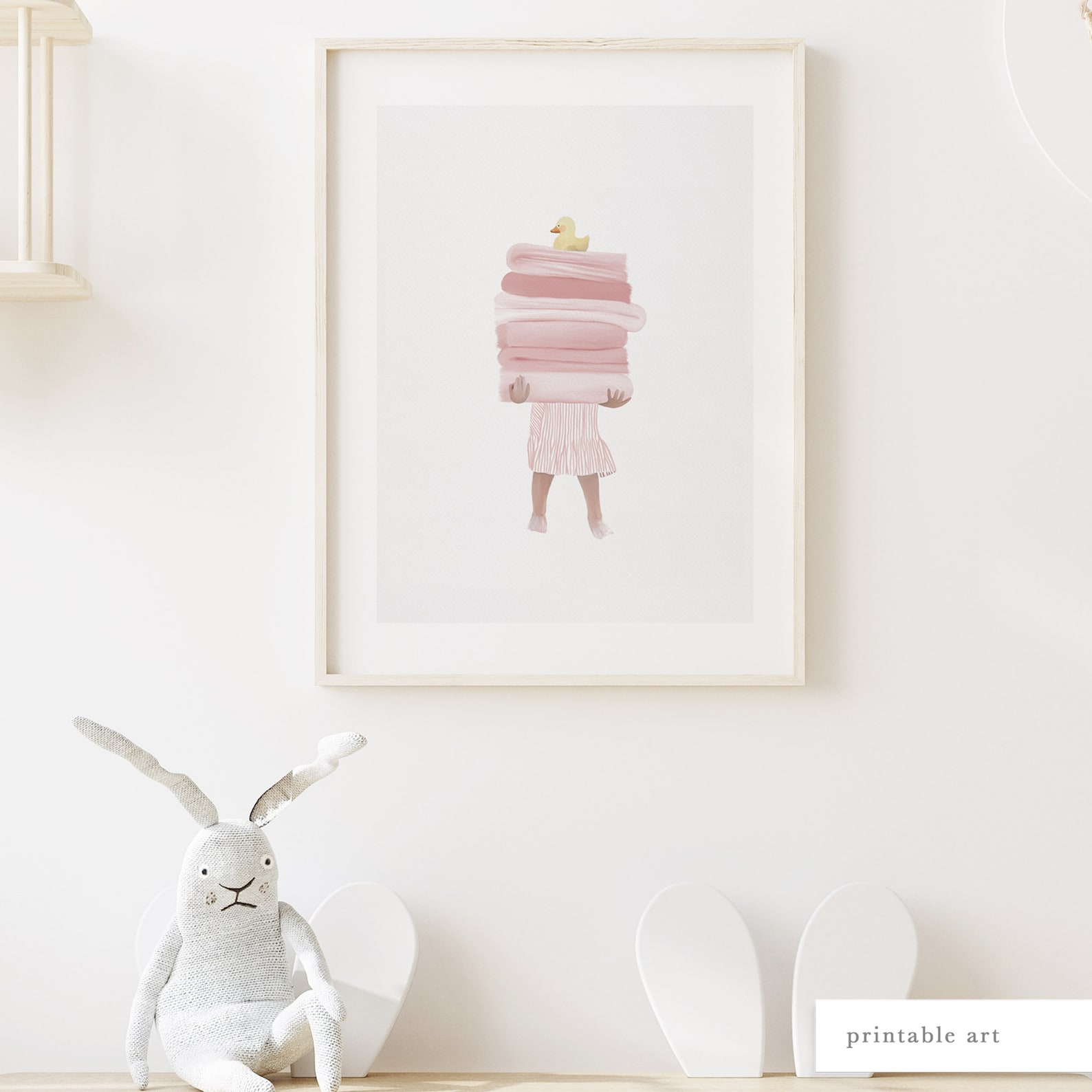 Girls Bathroom Decor Printable Wall Art Kids Bathroom Wall - Etsy