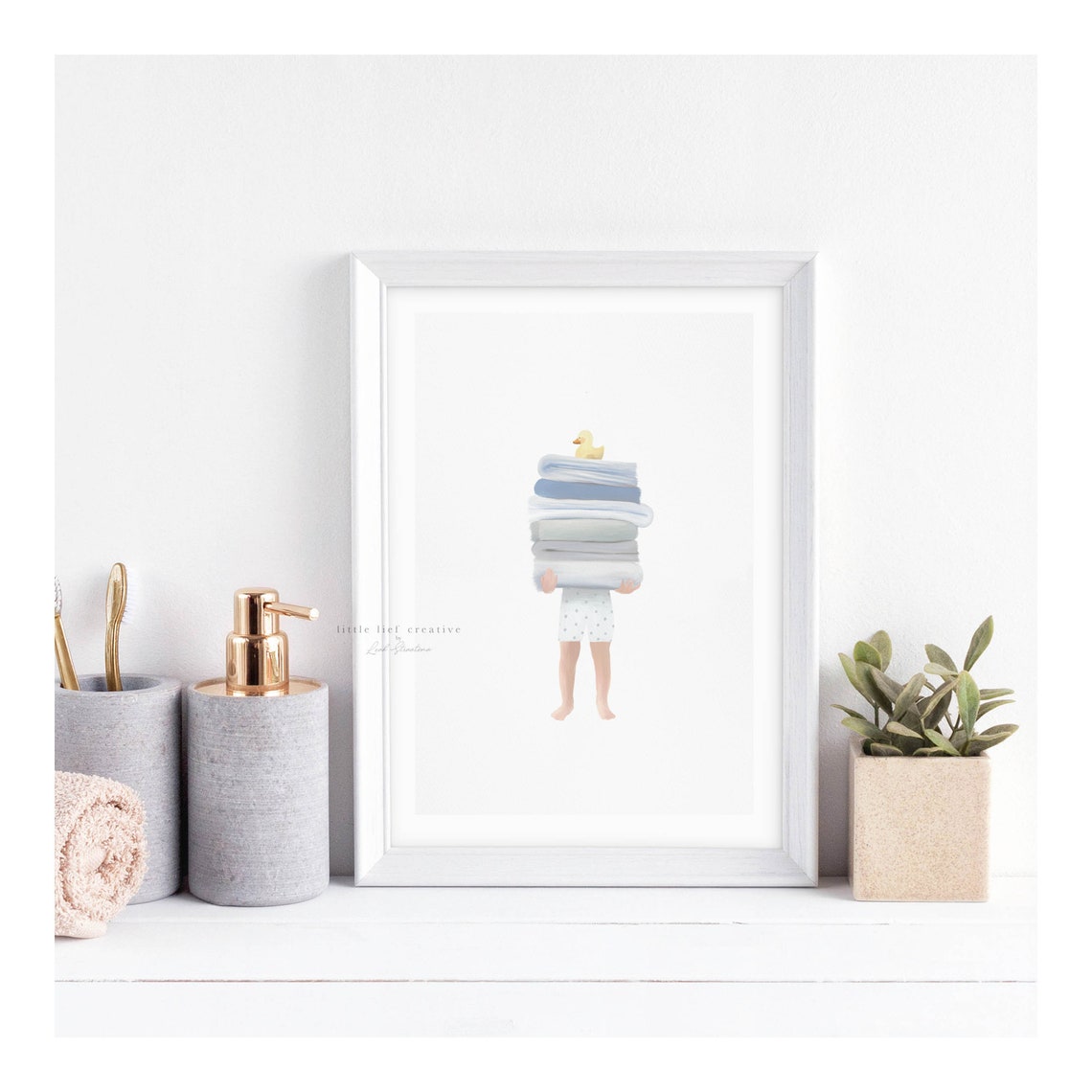 Kids Bathroom Art Kids Bathroom Decor Printable Wall Art | Etsy