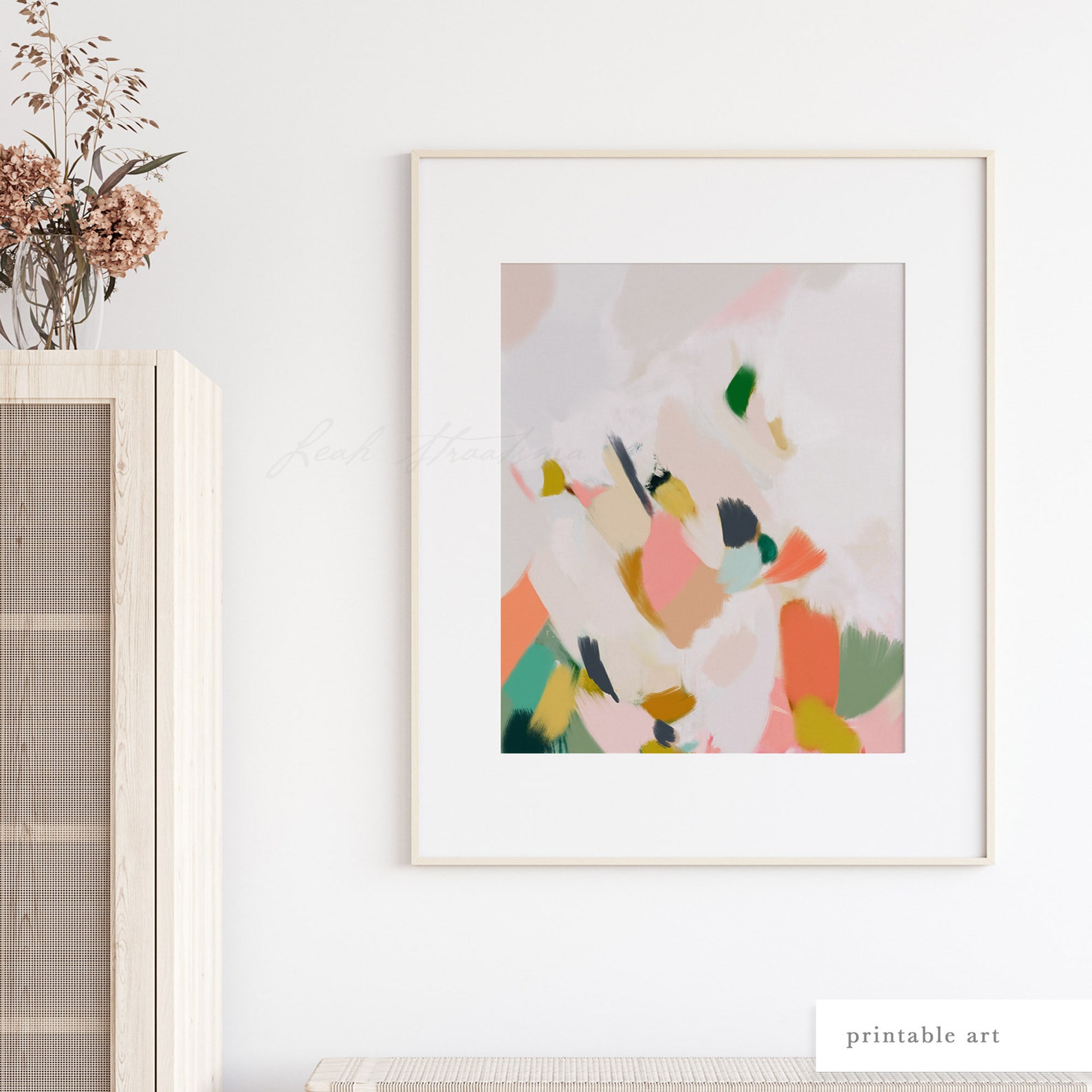 Colorful Abstract Art Printable Wall Art Modern Abstract - Etsy