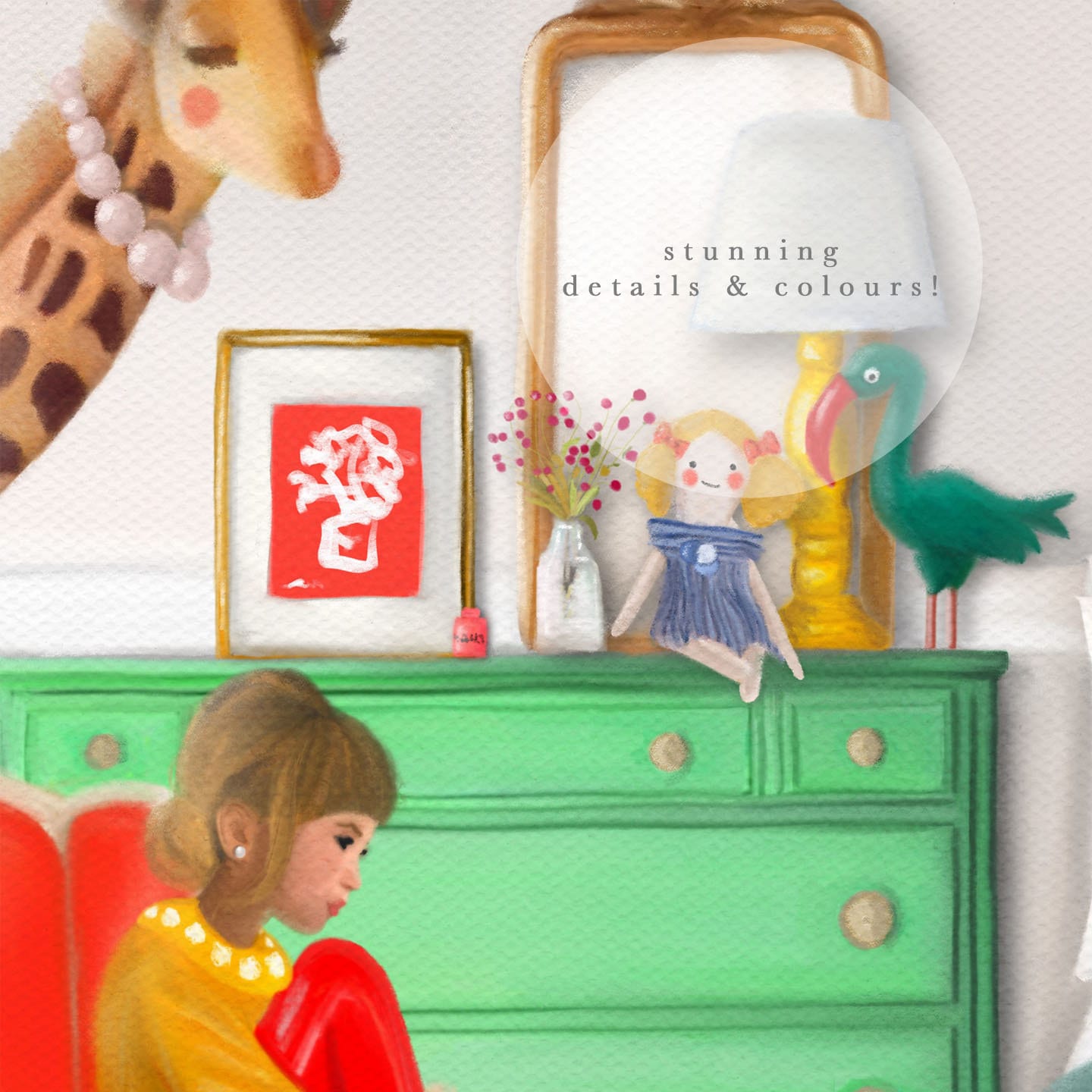 Whimsical Nursery Wall Art Girls Wall Art Printable Wall Etsy