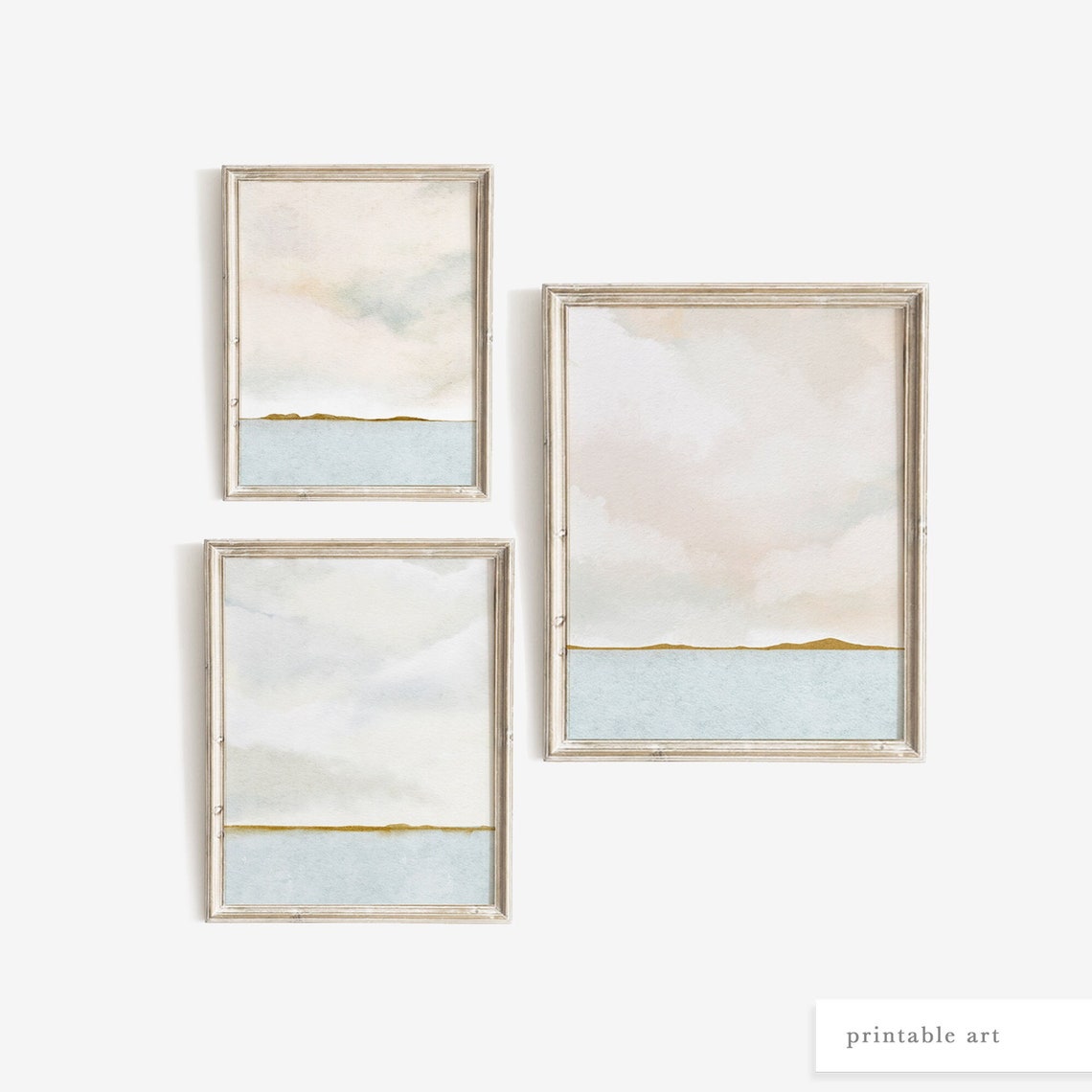 Coastal Wall Art Printable Wall Art Watercolor Prints - Etsy