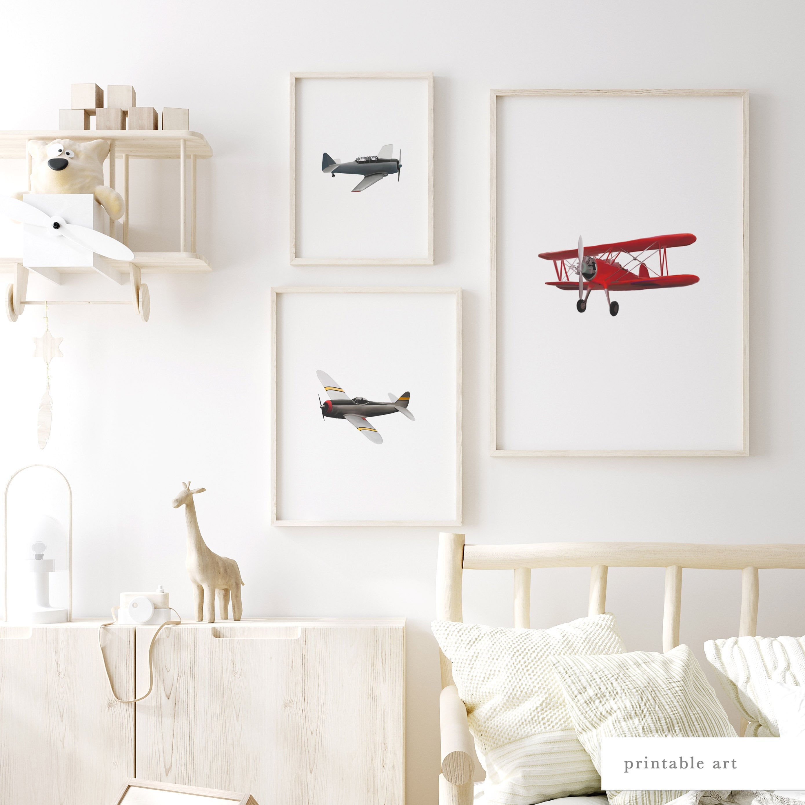 Wall Decor Airplane Decor Airplane Nursery Airplane Art Print AIRPLANE