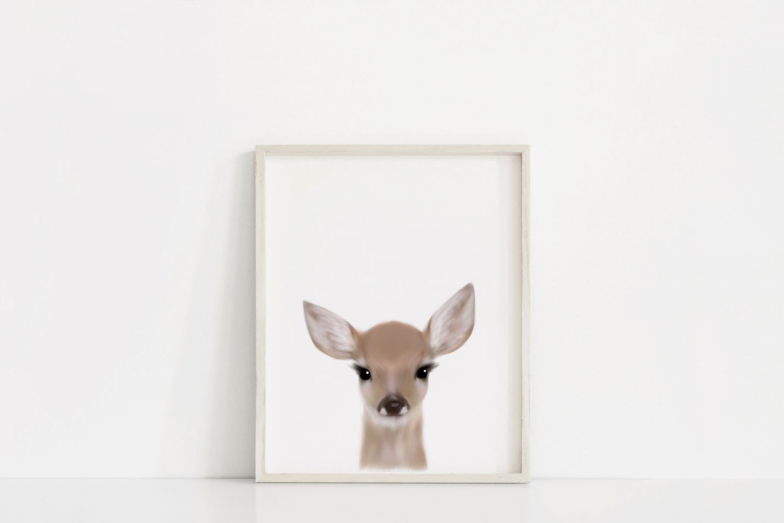 Deer Wall Art Nursery Printable Wall Art Baby Animal Prints Etsy