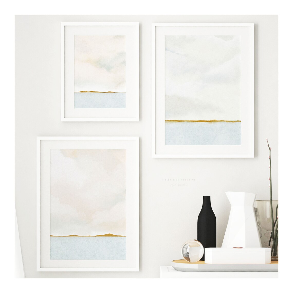Coastal Wall Art Printable Wall Art Watercolor Prints - Etsy