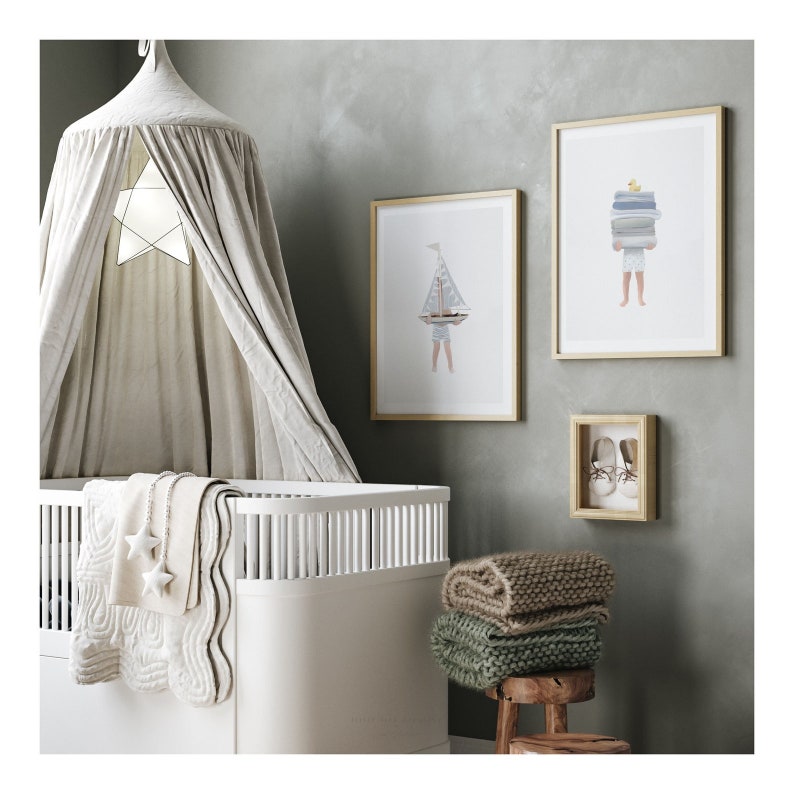 Boys Bathroom Wall Art Printable Wall Art Coastal Bathroom - Etsy