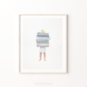 Boys Bathroom Wall Art, Printable Wall Art, Coastal Bathroom Decor ...