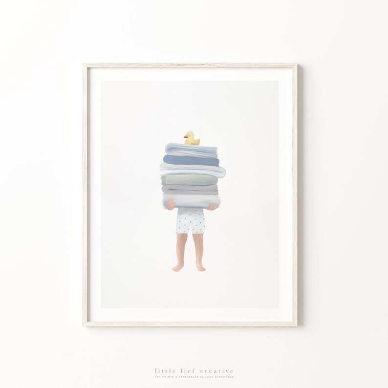 Boys Bathroom Wall Art Printable Wall Art Coastal Bathroom Etsy