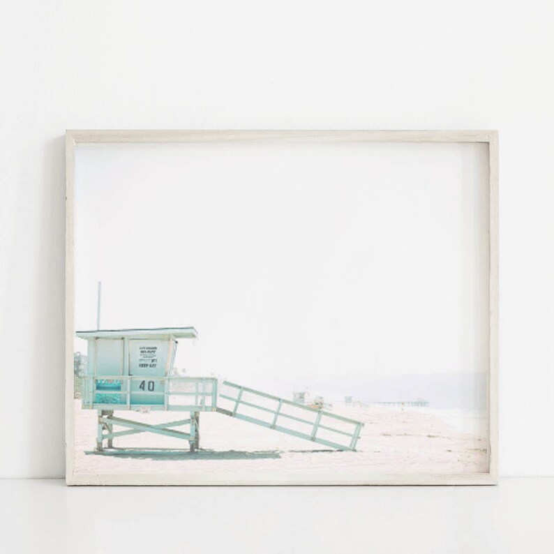 Beach Printable Beach Art Print Printable Art Beach Decor Etsy