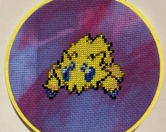 Joltik Pokemon Cross Stitch