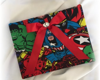 Avengers Wedding Guest Book, Superhero Wedding Book, Superhero Wedding, Geek Wedding