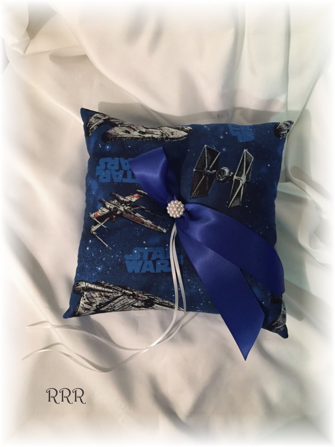 Star Wars Wedding Ring Pillow Fantasy Wedding Geek Wedding