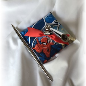 Spiderman Wedding Guest Pen, Navy Spiderman Guest Pen, Superhero Guest Pen, Superhero Wedding