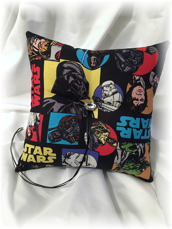 Star Wars Wedding Ring Bearer Pillow 