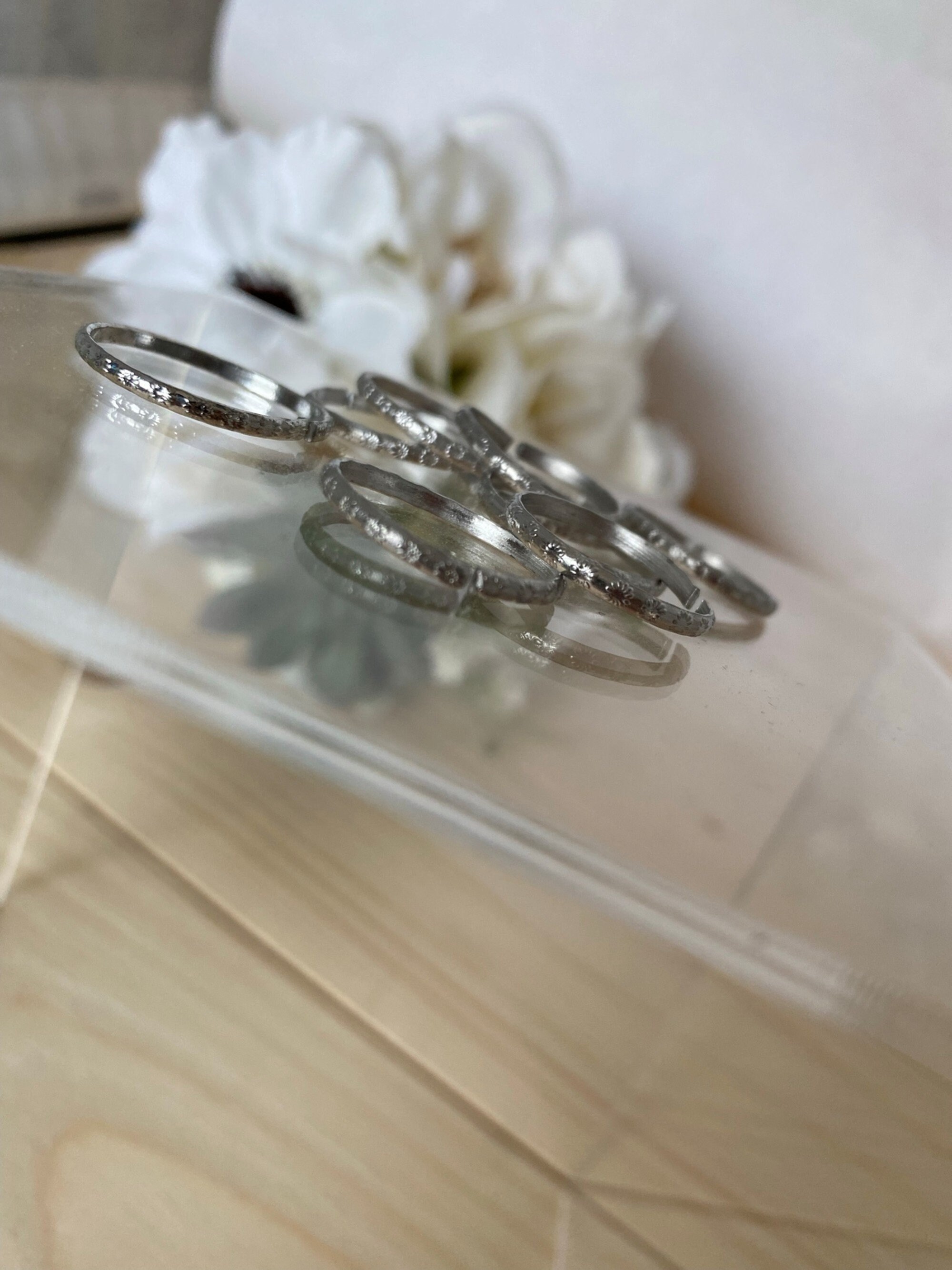 Fake wedding bands for ring bearer clearance