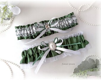Liga de noiva verde floresta, liga de noiva floresta, liga verde para noiva, liga de casamento, liga verde floresta, liga para noiva, verde