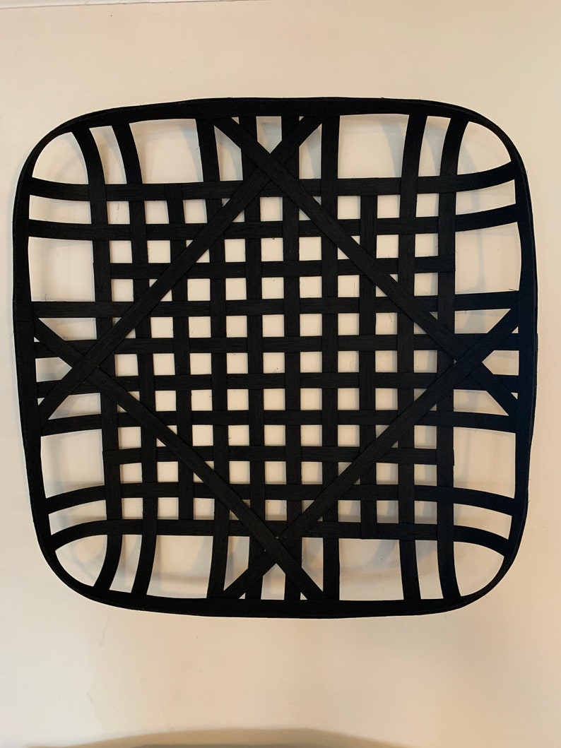 Extra Large Square Tobacco Basket 30x30 Etsy